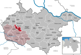 Kakenstorf - Carte