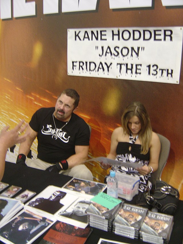 Kane Hodder, one of Jason's portrayors.