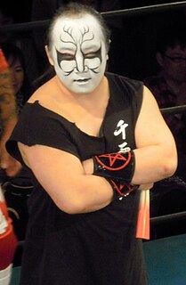 Kanjyuro Matsuyama Japanese professional wrestler (born 1984)