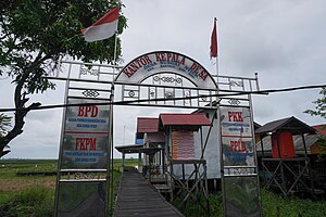 Kantor kepala desa Sungai Nyiur