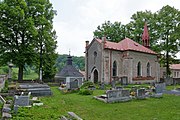 Hřbitovní kaple Panny Marie v Šonově.