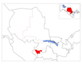 English: Location map of Karmana District in Navoiy Province, Uzbekistan Русский: Карта расположения Карманинского района в Навоийской области Узбекистана Українська: Карта розташування Карманинського району в Навоїйській області Узбекистану