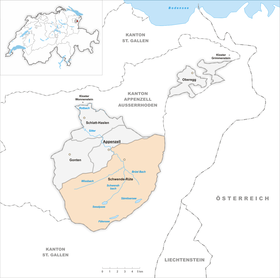 Localisation de Schwende-Rüte