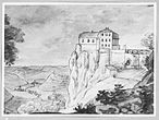 Schloss Lichtenstein (1801) vor dem romantischen Umbau