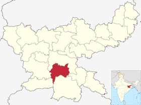 Localisation de District de Khunti