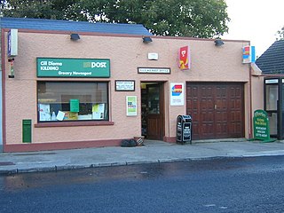 Kildimo Village in County Limerick, Ireland