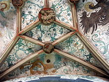 Detail der Kirchendecke