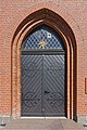 Main entrance of the church in Behlendorf