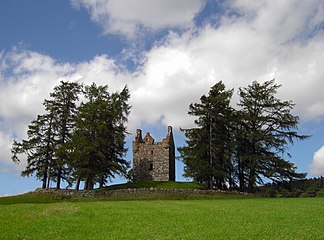 Knock Castle in Aberdeenshire, Scotland