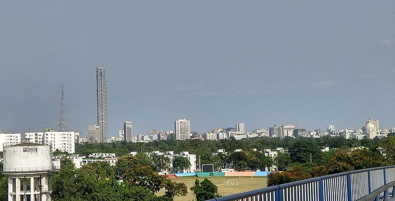 File:Kolkata Skyline over the Maidan.jpg