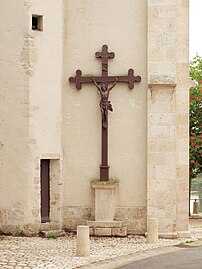 Côté nord de l'église.