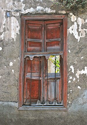 Old window, Punín, Chimborazo - Ecuador