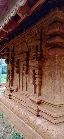 Traditional laterite temple in Kerala Laterite stone temple.jpg