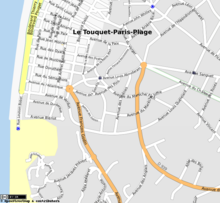 Le Touquet-paris-Plage (подробная карта - в центре) .png