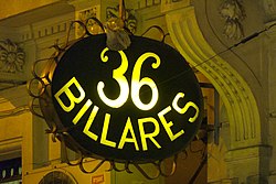 Los 36 Billares - Wikipedia, la enciclopedia libre