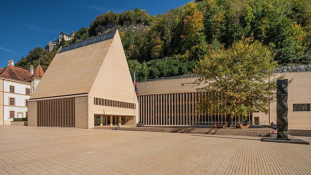 Landtag building of Liechtenstein