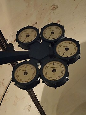 Maginot line, electrical power sensors in the Hackenberg fort