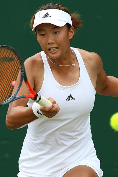 Liu at the 2019 Wimbledon Championships
