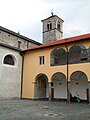 Piazza San Francesco 19, Locarno. Église San Francesco et ancien couvent.