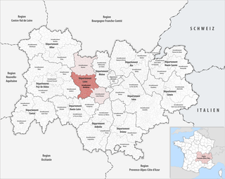 Arrondissement of Montbrison Arrondissement in Auvergne-Rhône-Alpes, France