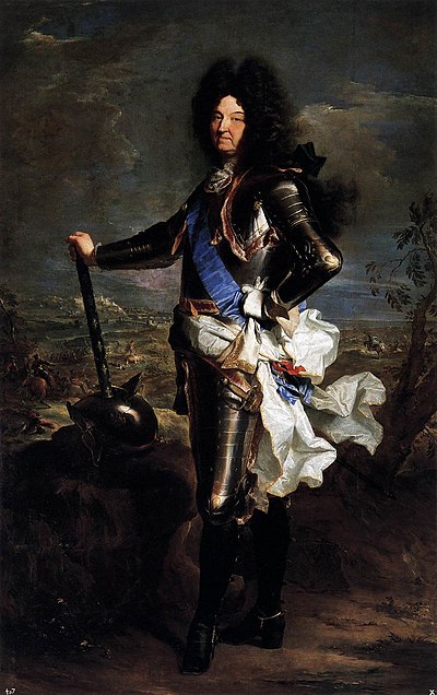 Louis XIV, the "Sun king" was the absolute monarch of France, made his kingdom the leading European power and was the fashion idol of the Baroque age.