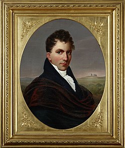 Bernhard August von Lindenau, Ölgemälde von Louise Seidler, um 1811