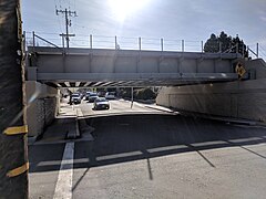 Low clearance (8'6") bridge for the railroad at Tilton. San Mateo. (41038543161).jpg