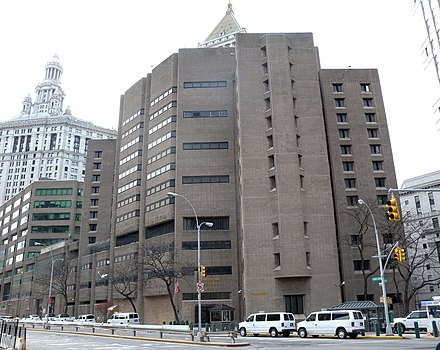 The Metropolitan Correctional Center, where Epstein was held after his 2019 arrest