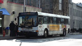 CityLink Gold (MTA Maryland) bus route operated by the Maryland Transit Administration in Baltimore