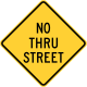No thru street, Pennsylvania