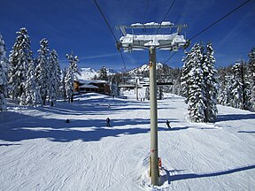 Eagle Express lift, Mammoth Mountain Ski Area