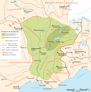 <span class="mw-page-title-main">Kingdom of the Burgundians</span> 5th century kingdom of early Germanic tribes