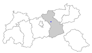 Poziția localității Schwaz