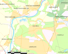 Poziția localității Gouvieux