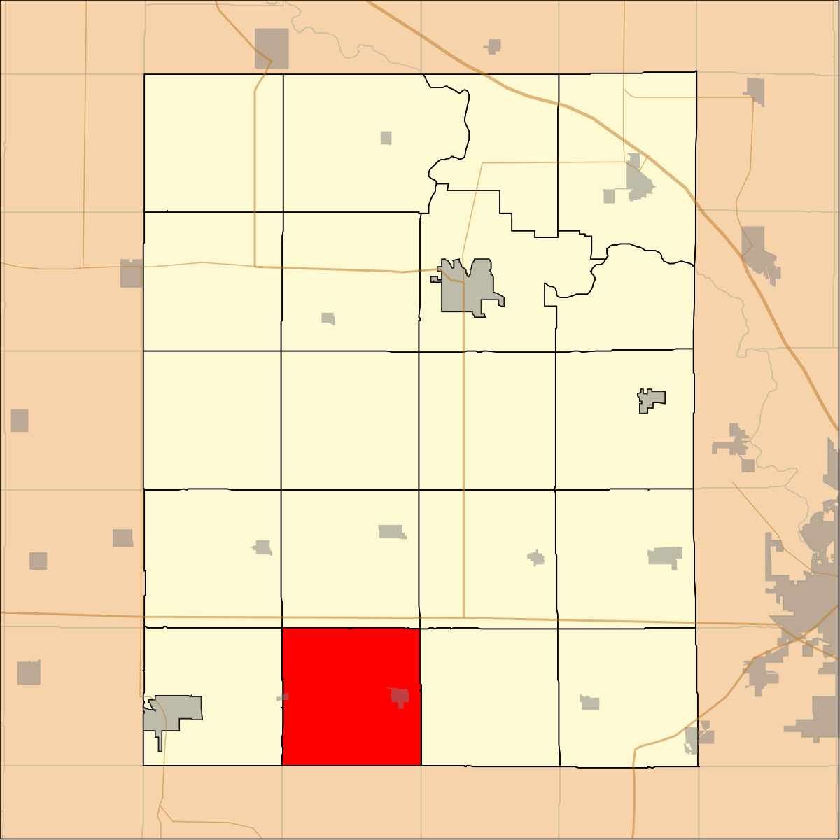 Leroy Township, Benton County, Iowa