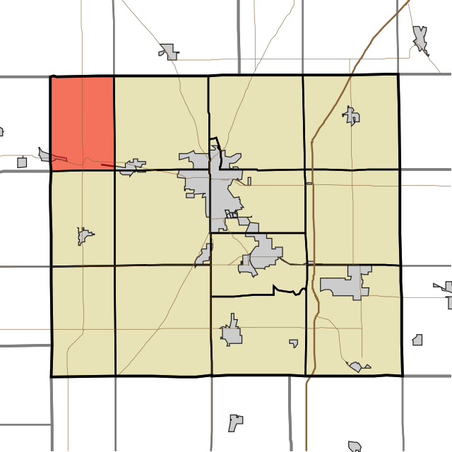 Grant County Indiana Township Map File:map Highlighting Richland Township, Grant County, Indiana.svg -  Wikimedia Commons