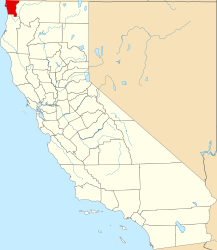 Contea di Del Norte – Mappa