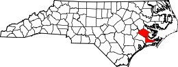Contea di Craven – Mappa