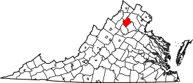 Map of Virginia highlighting Rappahannock County.svg