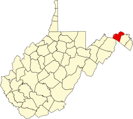 Contea di Morgan – Mappa