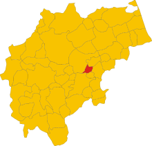 Localisation de Colmurano