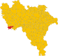 Map of comune of Frascarolo (province of Pavia, region Lombardy, Italy).svg