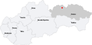 Lokasi Stará Ľubovňa di Slowakia