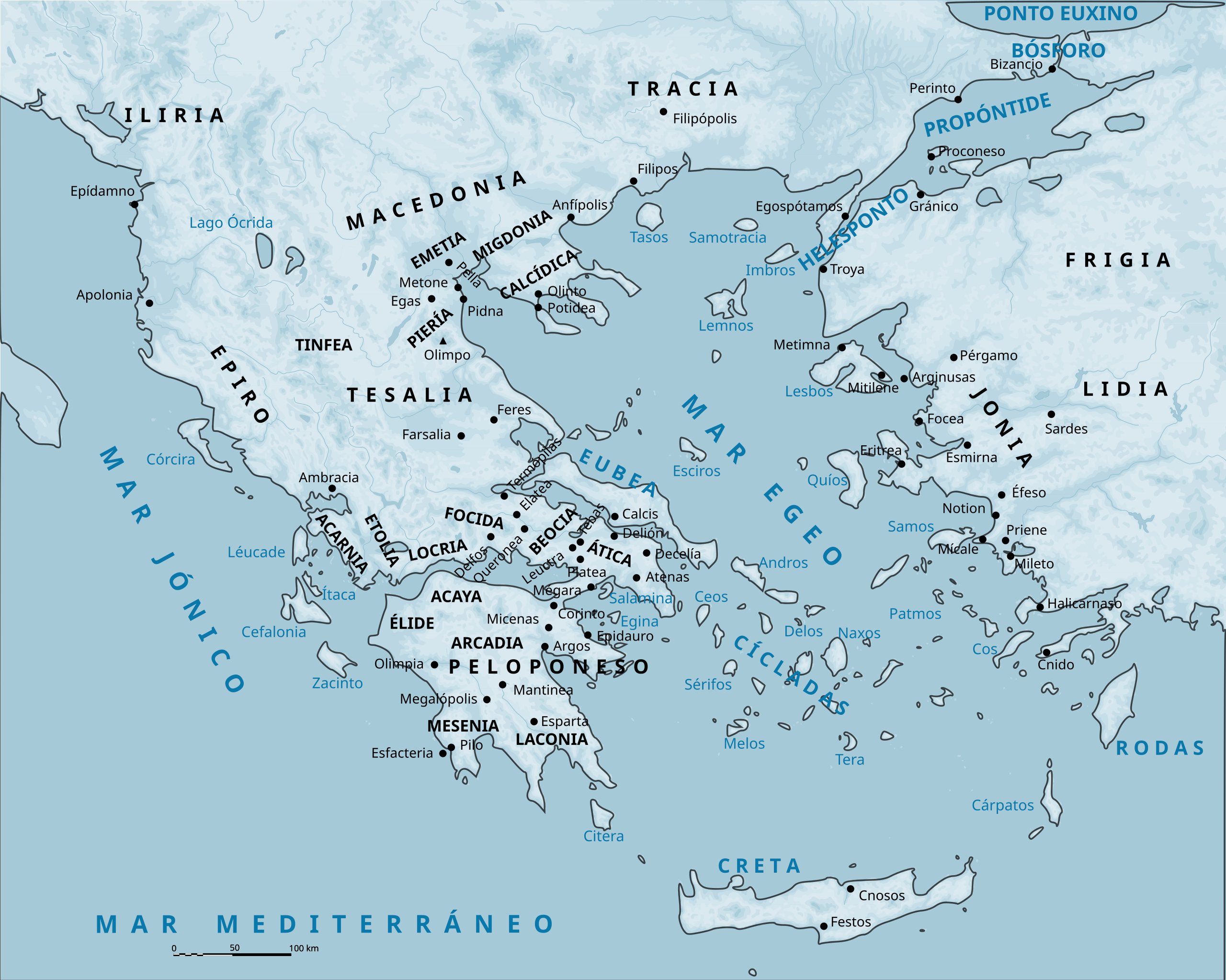 Modelo de Mapa Iconográfico - Educ. Na Grécia Antiga