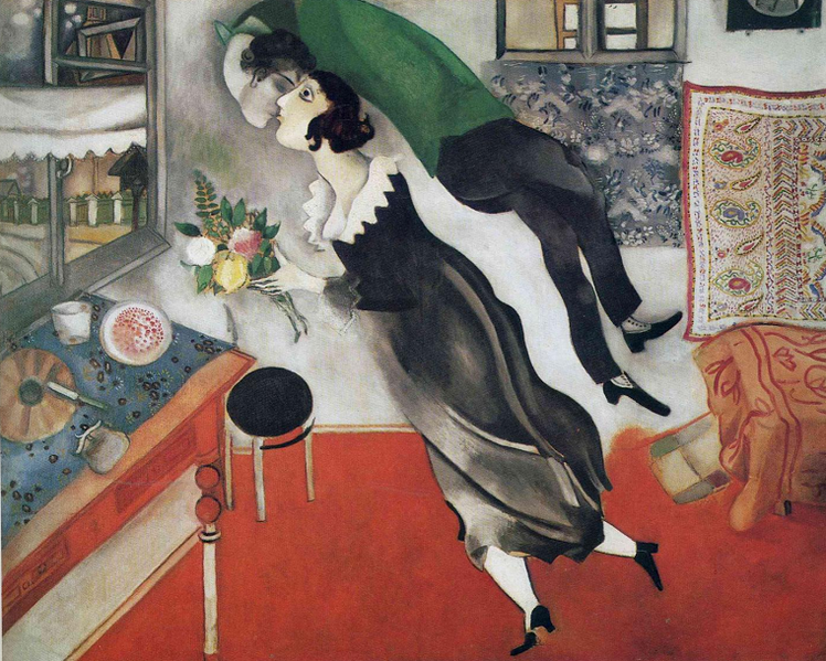 File:Marc Chagall The Birthday 1915.png