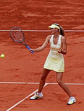 Maria Sharapova qualified for the fifth time Maria Sharapova - Roland Garros 2011 (crop).jpg