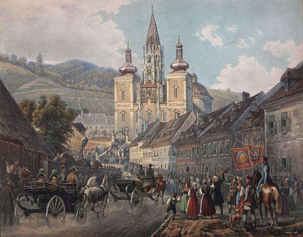 Mariazell 1837 by Joseph Gerstmayer.jpg