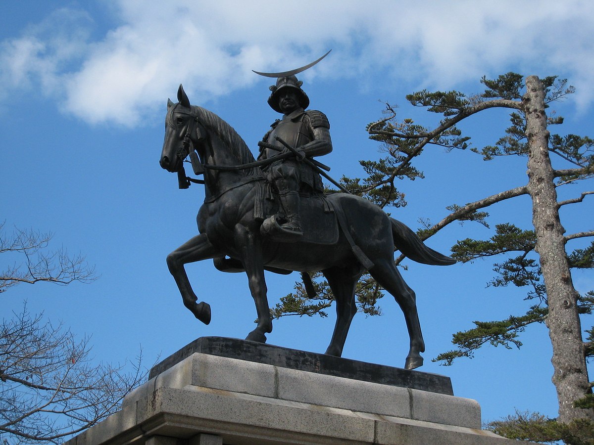 Датэ Масамунэ статуя