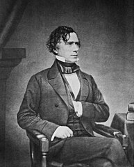 President Franklin Pierce (Name Withdrawn on the 15th Ballot in favor of Stephen Douglas)