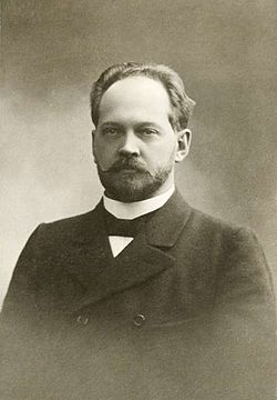Max Oker-Blom, Suomen Lääkäriliiton ensimmäinen puheenjohtaja.